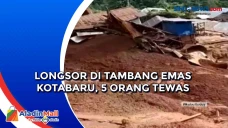 Longsor di Tambang Emas...