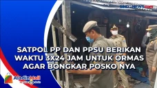 Satpol PP dan PPSU Berikan...