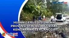 Hujan Gerus Sisi Jalan...