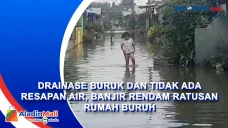 Drainase Buruk dan Tidak...