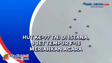 HUT ke-77 TNI di Istana,...