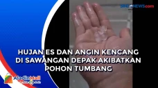 Hujan Es dan Angin Kencang...