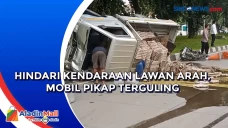 Hindari Kendaraan Lawan...