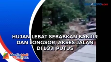 Hujan Lebat Sebabkan...