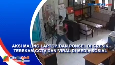 Aksi Maling Laptop dan...
