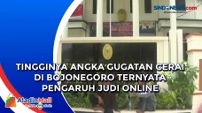 Tingginya Angka Gugatan...