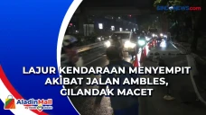 Lajur Kendaraan Menyempit...