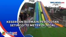 Keseruan Bermain Perosotan...