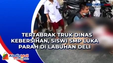 Tertabrak Truk Dinas...