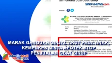 Marak Ganguan Ginjal...