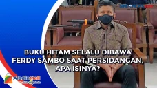 Buku Hitam Selalu Dibawa...