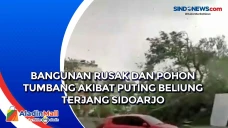 Bangunan Rusak dan Pohon...