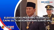 Elektabilitas Prabowo...