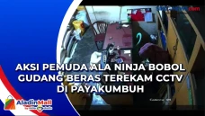 Aksi Pemuda ala Ninja...
