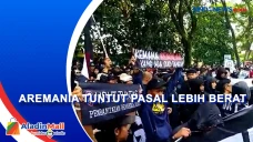 Aremania Geruduk Kejari...