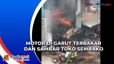 Motor di Garut Terbakar...