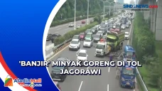 2 Truk Tabrakan di Tol...