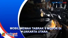 Mobil Mewah Tabrak 8...