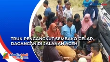 Terjebak Banjir Truk...