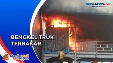 Kebakaran Bengkel Truk,...