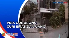 Aksi Pria Gondrong di...