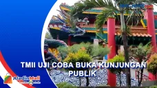 TMII Uji Coba Buka Kunjungan...