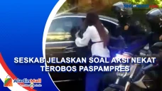 Aksi Nekat Wanita Terobos...