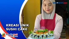 Unik, Sushi Cake Jadi...