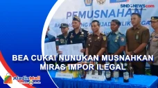Bea Cukai Nunukan Musnahkan...