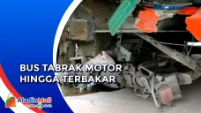 Detik-detik Bus Tabrak...