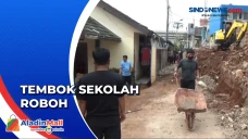Tembok Sekolah Roboh...