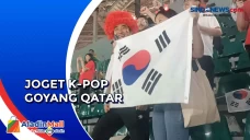 Fans Korea Selatan Berjoget...