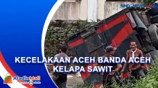Kecelakaan Tunggal Truk...
