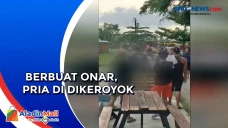 Pria Dikeroyok Pengunjung...