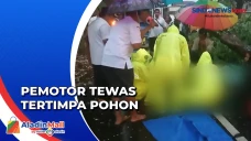 Pemotor Tewas Tertimpa...