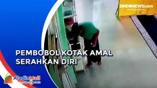 Maling Kotak Amal di...
