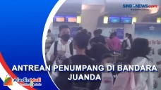 Antrean Penumpang Padati...