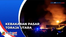 Kebakaran Pasar di Toraja...