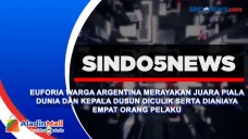 Euforia Warga Argentina...