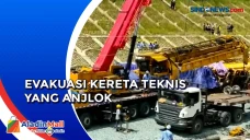 Proses Evakuasi Kereta...