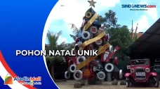 Unik! Pohon Natal dari...
