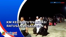Ratusan Wisatawan Dievakuasi...