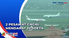 2 Pesawat Gagal Mendarat...