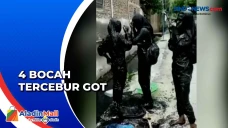Detik-Detik 4 Bocah...