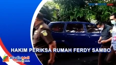 Cek TKP Pembunuhan Brigadir...