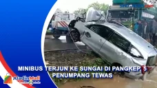 Minibus Terjun ke Sungai...