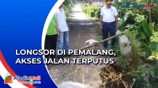 Longsor Akibat Hujan...