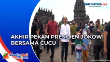 Ajak Cucu Liburan, Presiden...