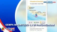 Gempa Magnitudo 4,3...