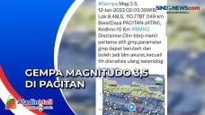Gempa Magnitudo 3,5...
